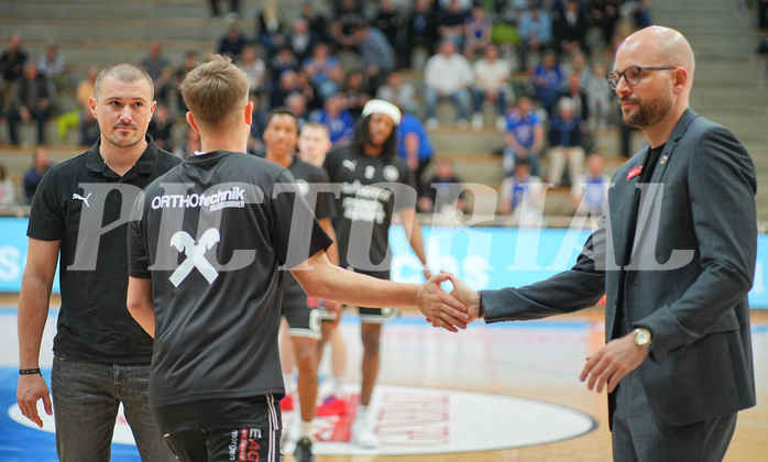 Basketball Superliga 2024/25, 10.Plazierungsrunde Oberwart Gunners vs. Flyers Wels


