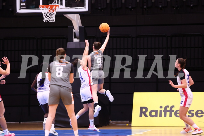 01.12.2024, Graz, Raiffeisen Sportpark, Basketball Damen Superliga 2024/25, Grunddurchgang, 8.Runde, UBSC-DBBC Graz - BK Raiffeisen Duchess ,  