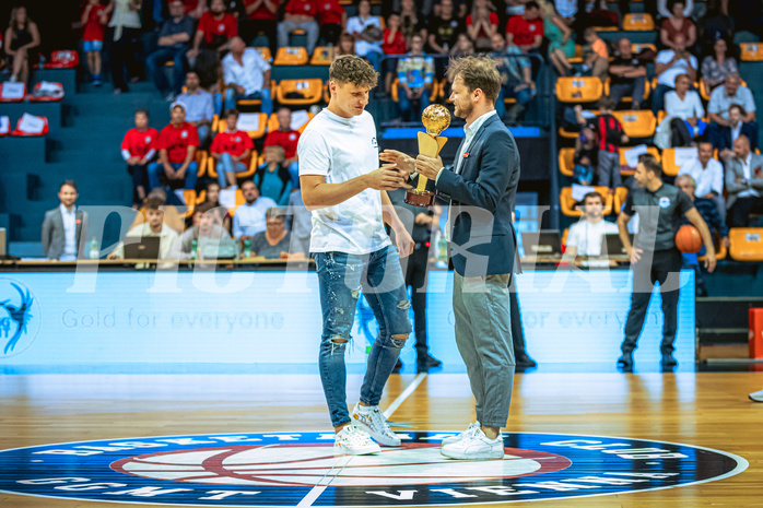 Basketball Basketball Superliga 2021/22, Finale Spiel 3 BC Vienna vs. Gmunden Swans