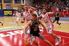 Basketball Superliaga 2024/25, Grunddurchgang 22.Runde Traiskirchen Lions vs. Flyers Wels


