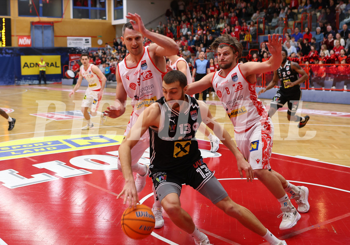 Basketball Superliaga 2024/25, Grunddurchgang 22.Runde Traiskirchen Lions vs. Flyers Wels


