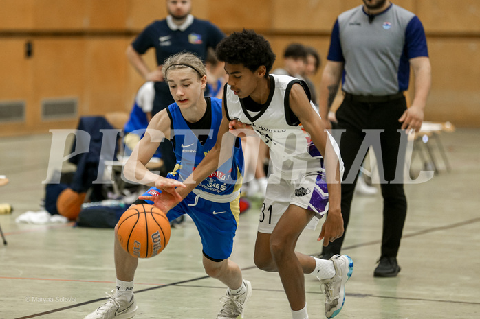 27.04.2025 Österreichischer Basketballverband 2024/25, SLMU16, VF Vienna United vs. SKN St. Pölten