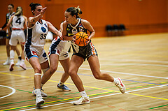 Basketball, Win2Day Basketball Damen Superliga 2024/25, Grunddurchgang 9.Runde, Vienna Timberwolves, Klosterneuburg Duchess, Lea Feitl (33), Lucia Skvarekova (12)