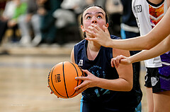 23.02.2025 Österreichischer Basketballverband 2024/25, SLWU14 Vienna United vs. Vienna Timberwolves