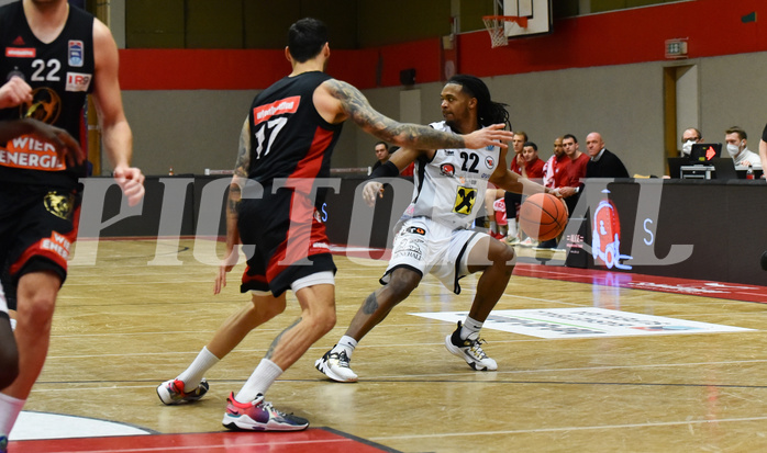 Basketball Superliga 2021/22, Grunddurchgang 14. Runde Flyers Wels vs. GGMT Vienna
