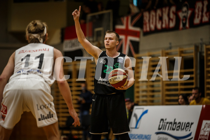 Basketball, Basketball Zweite Liga, Grunddurchgang 1.Runde, Mattersburg Rocks, Deutsch Wagram Alligators, Maximilian Pelz (22)