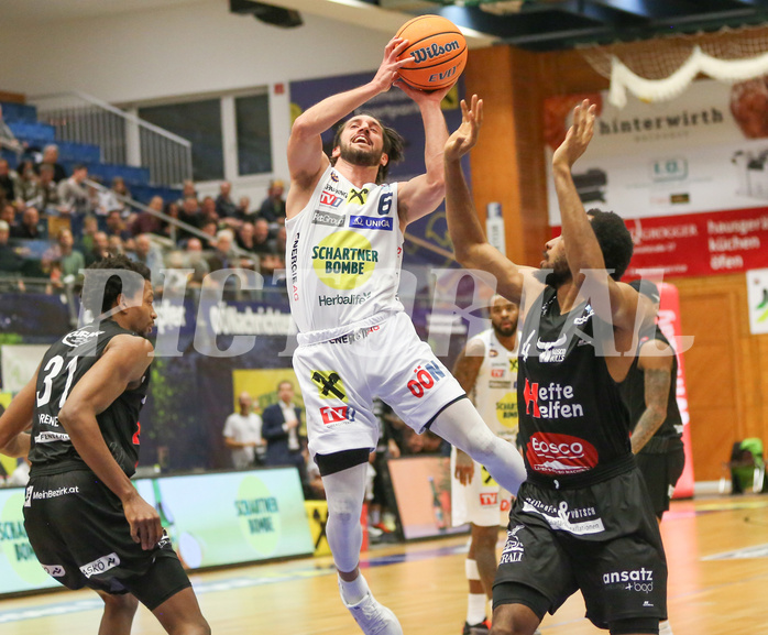 Basketball Superliga 2024/25, Grunddurchgang 17.Runde Gmunden Swans vs. Kapfenberg Bulls