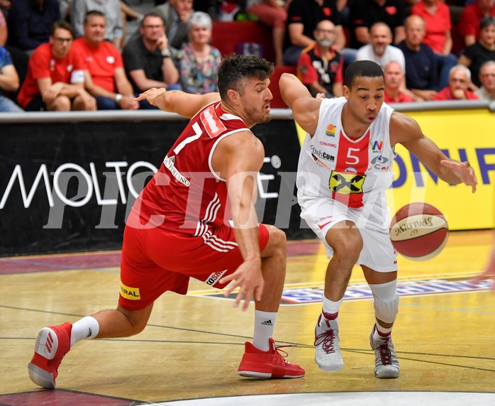 Basketball ABL 2017/18 PlayOff VF1 Flyers Wels vs BC Vienna