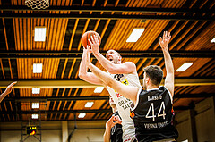 Basketball, Basketball Zweite Liga 2022/23, Grunddurchgang 18.Runde, Mattersburg Rocks, Vienna United, Corey Hallett (13)