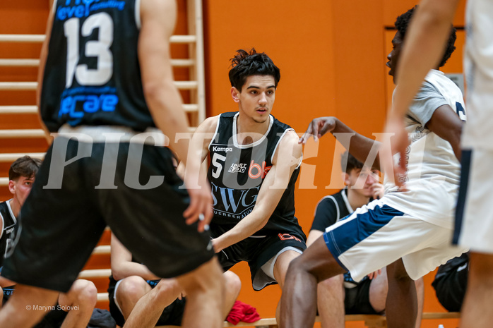 26.01.2025 Österreichischer Basketballverband 2024/25, SLMU19, Vienna Timberwolves vs. Basket Dukes