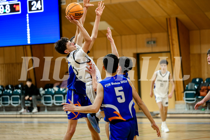Österreichischer Basketballverband 2024/25, SLMU16, Vienna United vs. FCN Baskets Wels