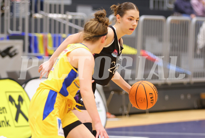 Basketball Damen Superliga 2023/24, Grunddurchgang 9.Runde SKN St. Pölten vs. Vienna United