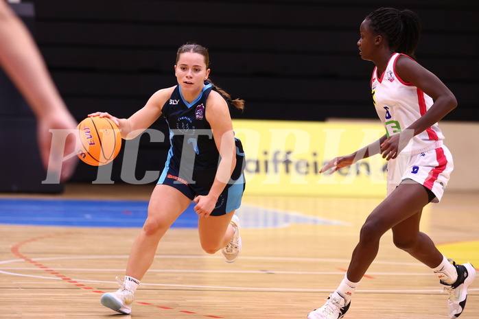 29.09.2024, Graz, Raiffeisen Sportpark, Basketball Damen Superliga 2024/25, Grunddurchgang, 1.Runde, UBSC-DBBC Graz - Vienna Timberwolves,  