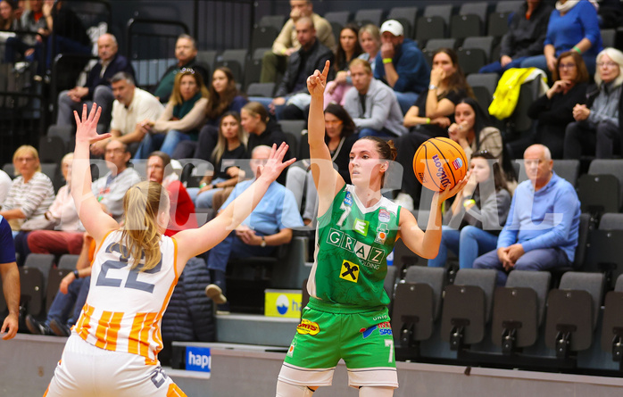 Basketball Damen Superliga 2024/25, Grunddurchgang 3.Runde BK Duchess Klosterneuburg vs. UBI Graz


