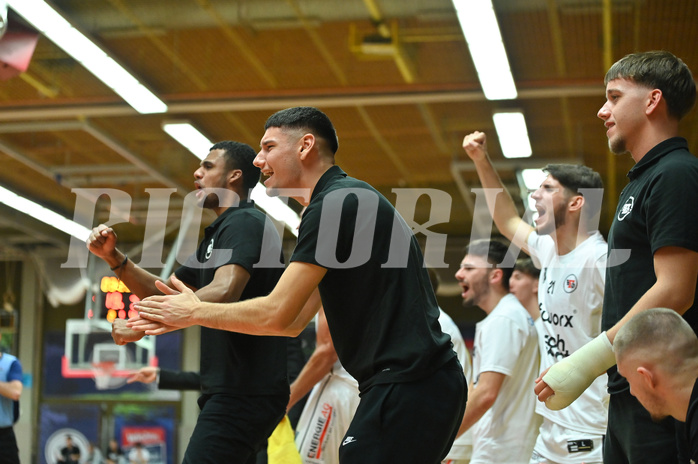Basketball, Superliga 2024/25, Grunddurchgang 4.Runde, Flyers Wels vs. Kapfenberg,

