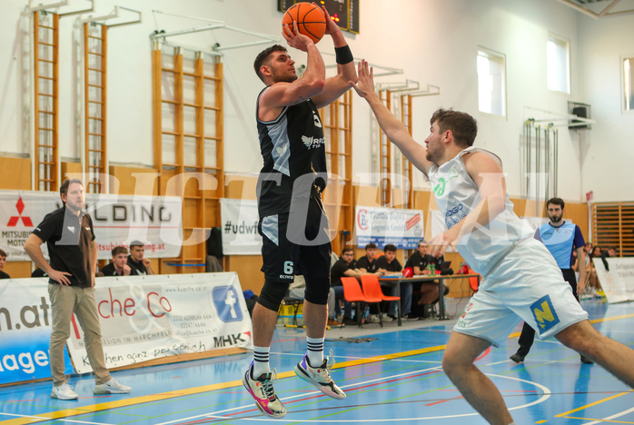 Basketball Zweite Liga 2023/24, Playoff, Viertelfinale Spiel 1 Union Deutsch Wagram Aligators vs. Raiders Tirol


