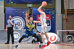 Basketball, Superliga 2024/25, 9. Plazierungsrunde, Flyers Wels vs. UBSC Graz,
