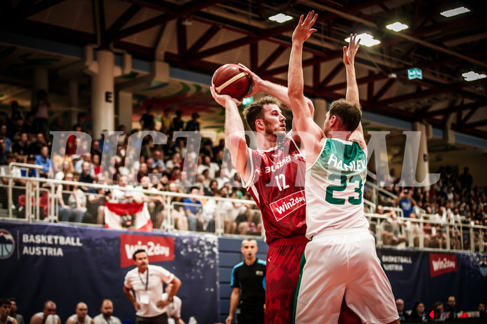 Basketball, FIBA EuroBasket 2025 Qualifiers , , AUSTRIA, IRELAND, Jakob PÖLTL (12)
