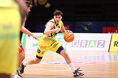 08.12.2024, Graz, Raiffeisen Sportpark Graz, Basketball Superliga 2024/25, Grunddurchgang, Runde 11, UBSC Raiffeisen Graz - Arkadia Traiskirchen Lions