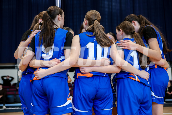 02.03.2025 Österreichischer Basketballverband 2024/25, SLWU16 Basket Flames UNION vs. DBB  Basketgirls Wels