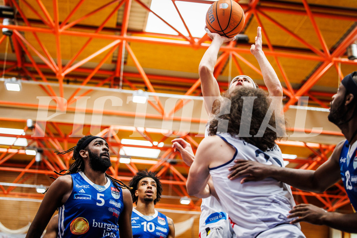 Basketball, win2day Basketball Superliga 2024/25, Playoffs Finale 2. Spiel
, BBC Nord Dragonz, Oberwart Gunners, Lukas Hahn (25)