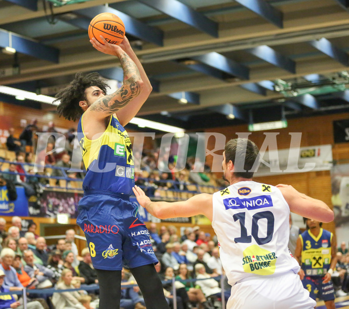 Basketball Superliga 2023/24, Grunddurchgang Runde 10 Gmunden Swans vs. UBSC Graz


