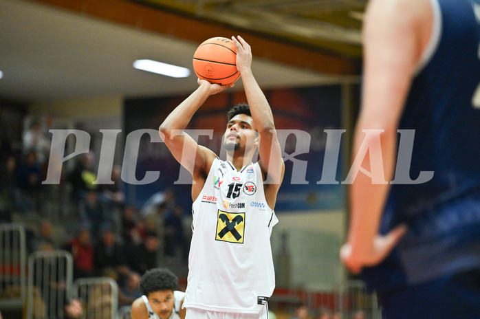Basketball, Superliga 2023/24, Grunddurchgang 12. Runde, Flyers Wels vs. BBC Nord Dragonz,
