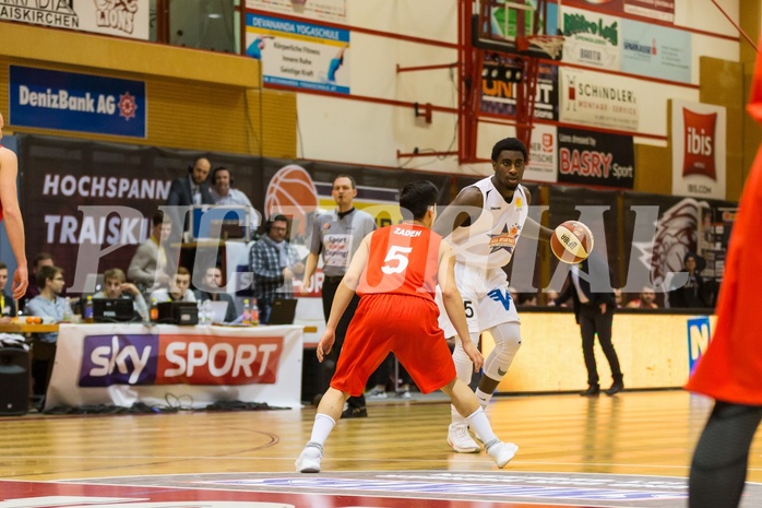 Basketball, ABL 2016/17, All Star Day 2017, Team Austria, Team International, Anthony Clemmons (5) - Vienna