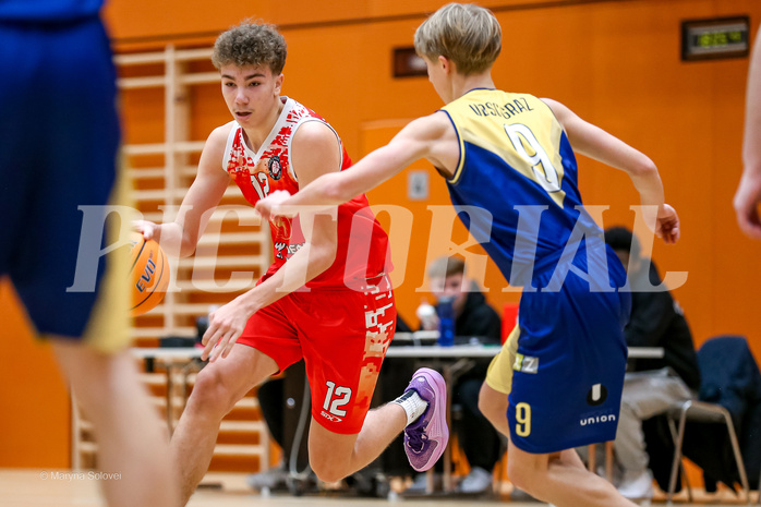 19.01.2025 Österreichischer Basketballverband 2024/25, SLMU19, BC Vienna vs UBSC Gratzer Stahl Graz