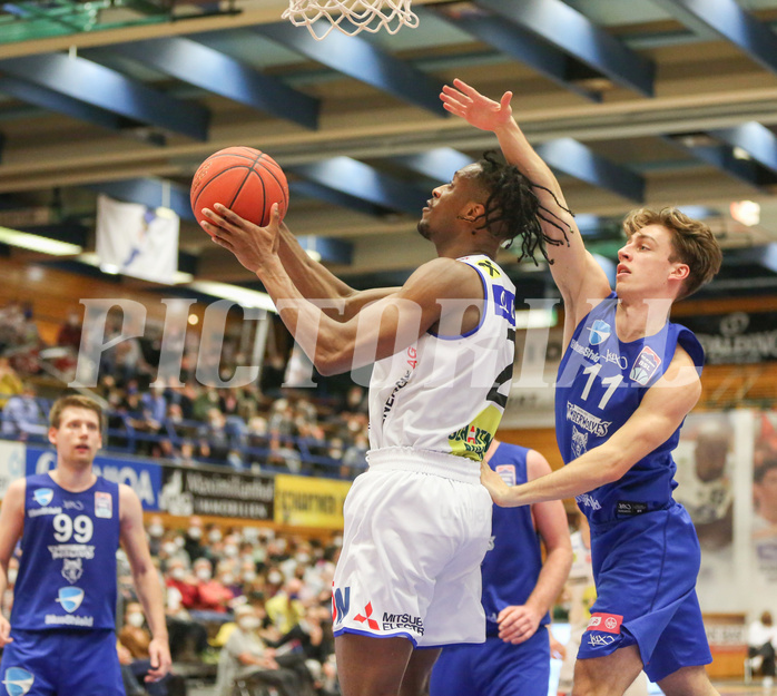 Basketball Superliga 2021/22, Grunddurchgang 11.Runde Gmunden Swans vs. D.C. Timberwolves


