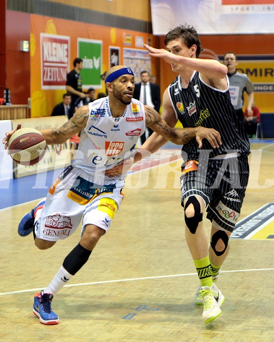 Basketball ABL 2015/16 Grunddurchgang 16.Runde Kapfenberg Bulls vs. Oberwart Gunners