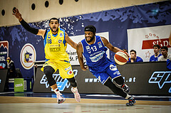 Basketball, bet-at-home Basketball Superliga 2019/20, Grunddurchgang 15.Runde, SKN St. Pölten Basketball, Oberwart Gunners, Quincy Diggs (13)