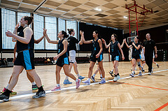 15.02.2025 Österreichischer Basketballverband 2024/25, SLWU19, Basket Flames UNION vs. Vienna Timberwolves