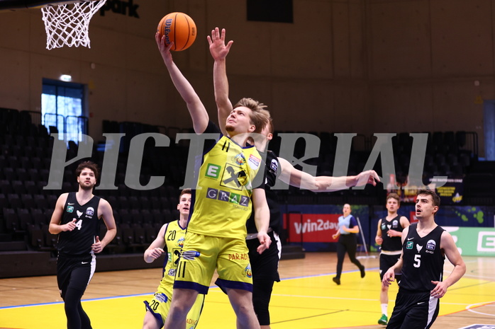 15.12.2024, Graz, Raiffeisen Sportpark Graz, Basketball Zweite Liga 2024/25, Grunddurchgang, Runde 12,  Future Team Steiermark vs. SWARCO Raiders Tirol 