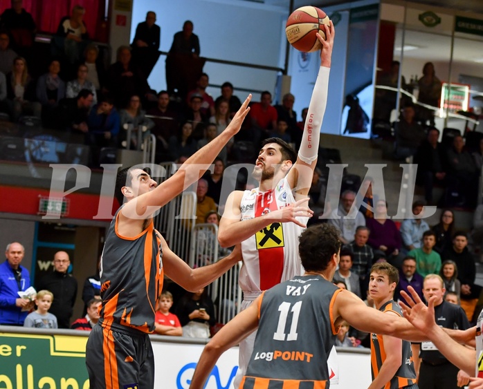 Basketball ABL 2017/18 Grunddurchgang 27. Runde Flyers Wels vs BK Dukes Klosterneuburg