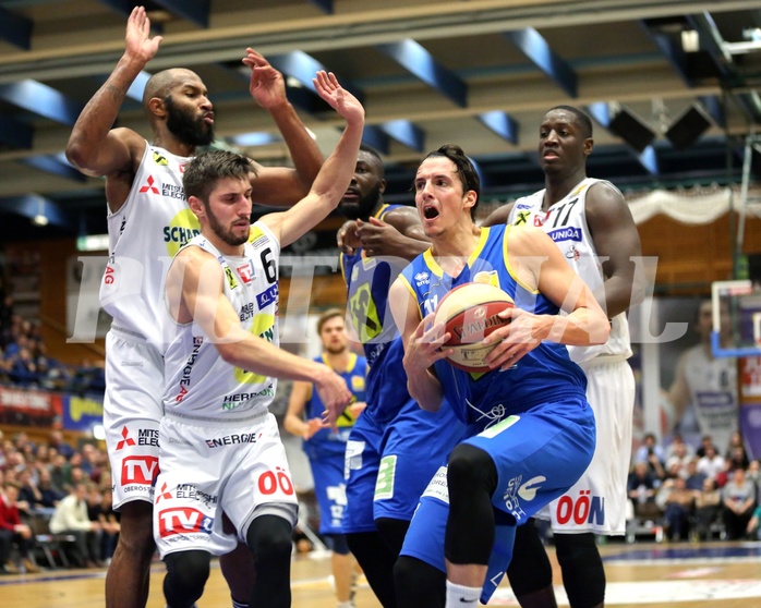 Basketball ABL 2018/19, Grunddurchgang 13.Runde Gmunden Swans vs. UBSC Graz


