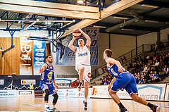 Basketball, Admiral Basketball Superliga 2019/20, Platzierungsrunde 3.Runde, Oberwart Gunners, Gmunden Swans, Sebastian Käferle (7)