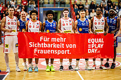 Basketball, Win2Day Superliga 2024/25, 2. Platzierungsrunde, Traiskirchen Lions, Oberwart Gunners, Equal Play Day