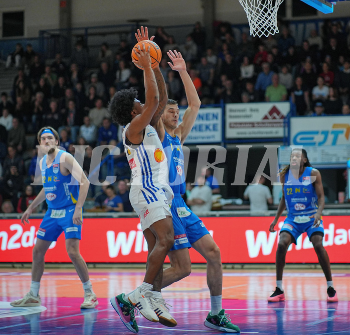 Basketball Superliga 2024/25, Grunddurchgang 15.Runde Oberwart Gunners vs. SKN St.Pölten