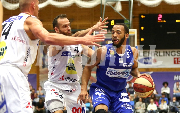 29.10.2017 Basketball ABL 2017/18 Grunddurchgang 6. Runde Gmunden Swans vs Oberwart Gunners