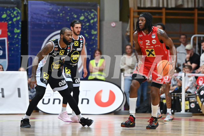 Basketball, Superliga 2024/25, Grunddurchgang 7.Runde, Flyers Wels vs. Gmunden,
