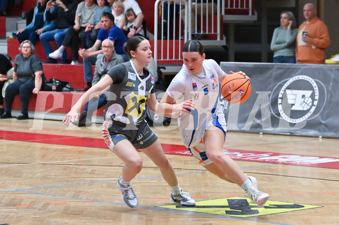 Basketball Superliga 2024/25, Semifinale Spiel 2, DBB Wels vs Duchess Klosterneuburg,