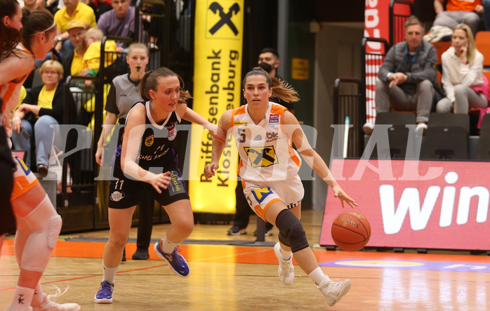 Basketball Damen Superliga 2021/22, Finale Spiel 3 BK Duchess Klosterneuburg vs. Vienna United