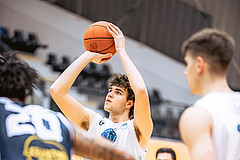 Basketball, Basketball Austria Cup 2022/23, Viertelfinale, Vienna Timberwolves, Gmunden Swans, Luka Damjanac (13)