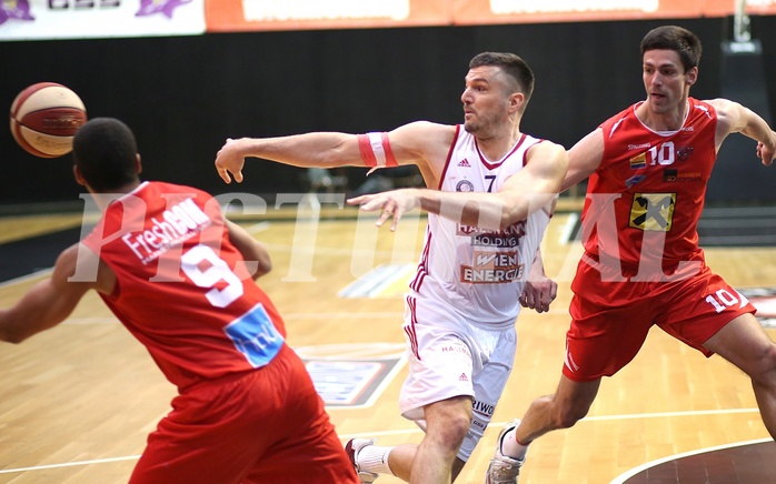 Basketball ABL 2016/17, Playoff VF Spiel 1 BC Vienna vs. WBC Wels