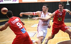 Basketball ABL 2016/17, Playoff VF Spiel 1 BC Vienna vs. WBC Wels



