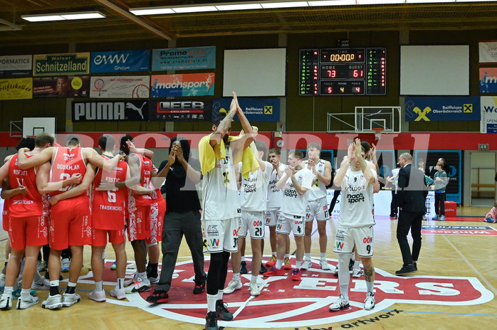 Basketball, Superliga 2024/25, Plazierungsrunde 1.Runde, Flyers Wels vs. Traiskirchen Lions,
