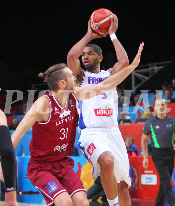 Basketball Eurobasket 2015  Team France vs. Team Latvia


