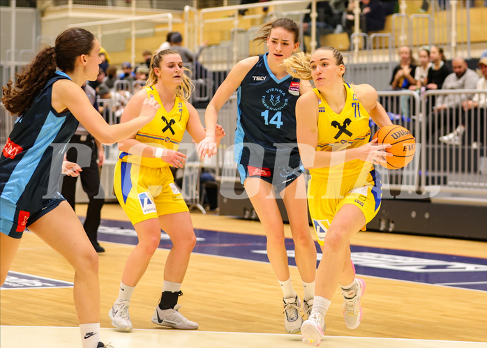 Basketball Damen Superliga 2023/24, Grunddurchgang 7.Runde SKN St. Pölten vs. Vienna Timberwolves