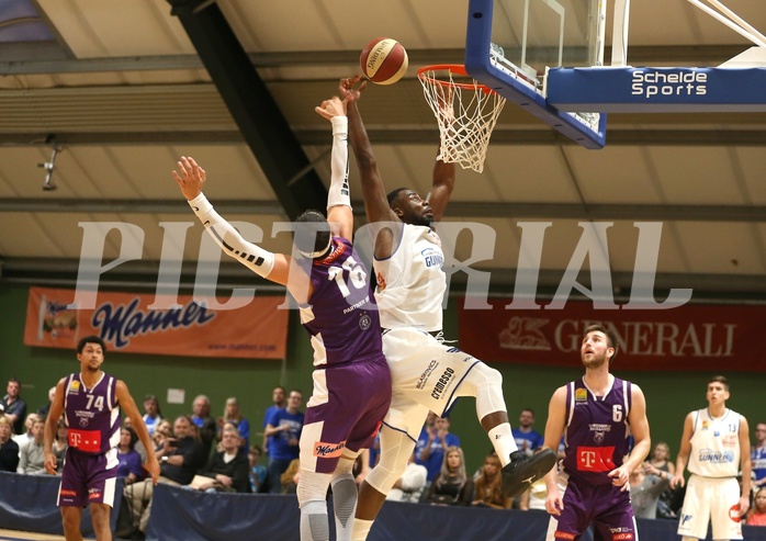 Basketball ABL 2018/19, Grunddurchgang 24.Runde D.C. Timberwolves vs. Oberwart Gunners


